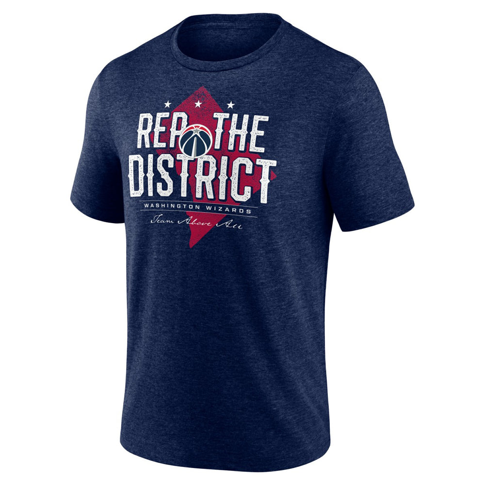 Washington Wizards Huddle Tri-Blend T-Shirt - Navy sale