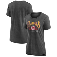 Atlanta Hawks Women's Selection Tri-Blend T-Shirt - Gray outlet