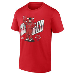 Chicago Bulls Team Pride T-Shirt sale - Red sale
