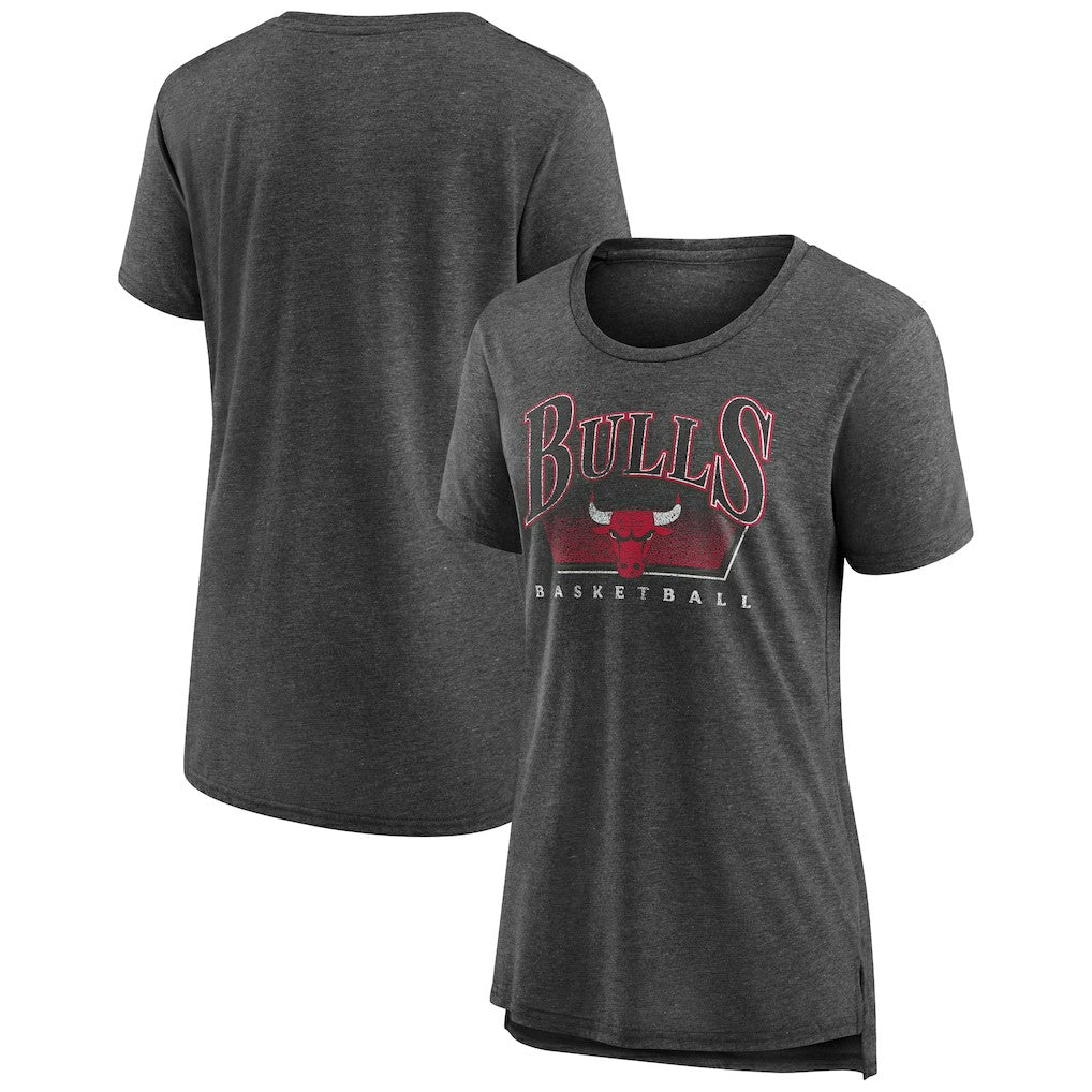 Chicago Bulls Women's Selection Tri-Blend T-Shirt sale - Gray discount