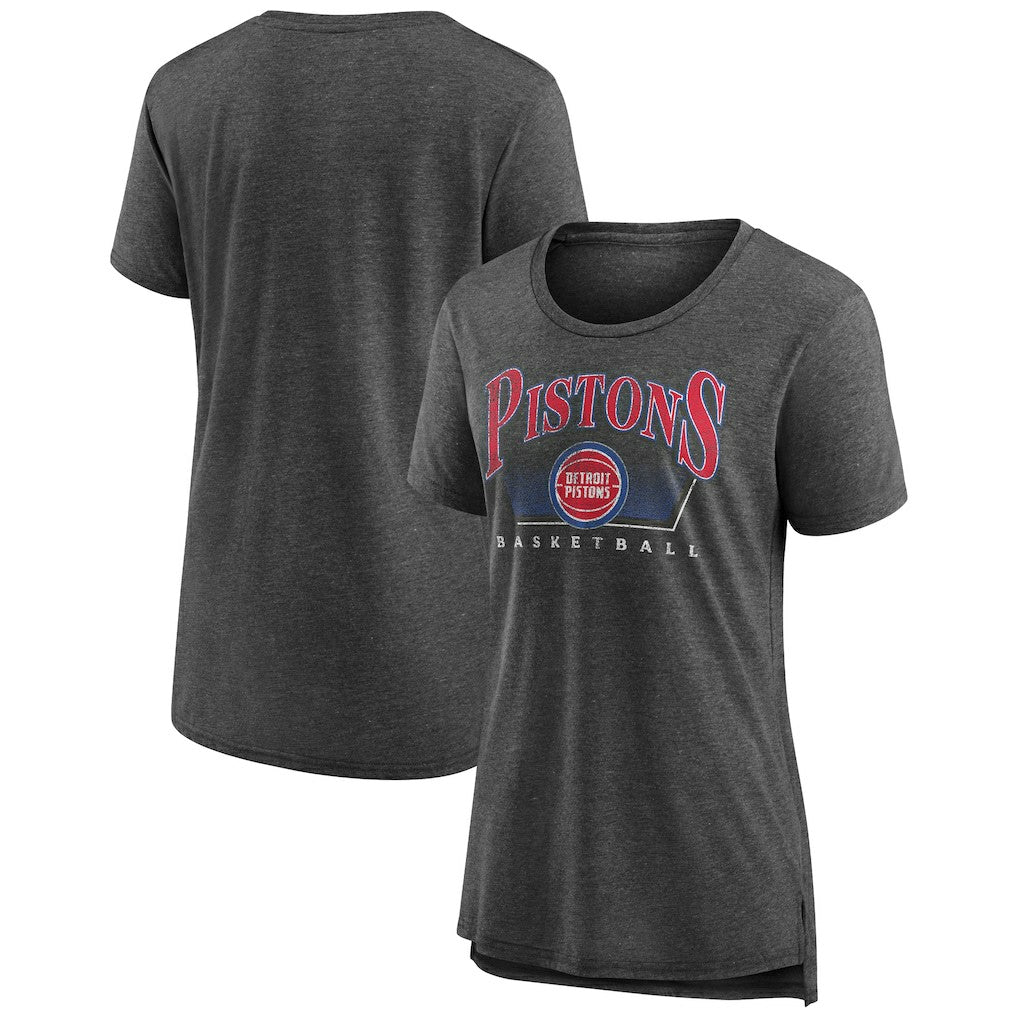 Detroit Pistons Women's Selection Tri-Blend T-Shirt sale - Gray sale