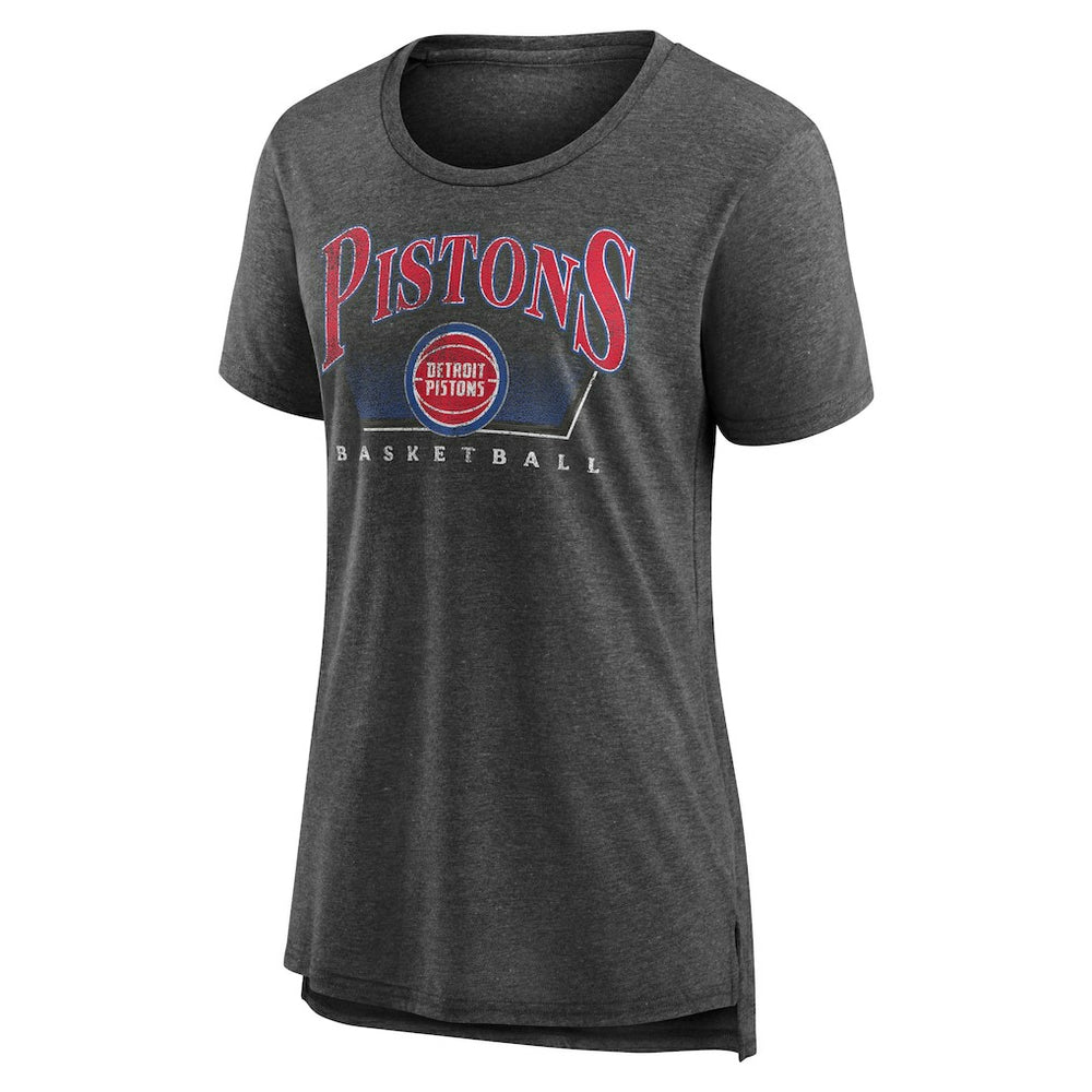 Detroit Pistons Women's Selection Tri-Blend T-Shirt sale - Gray sale
