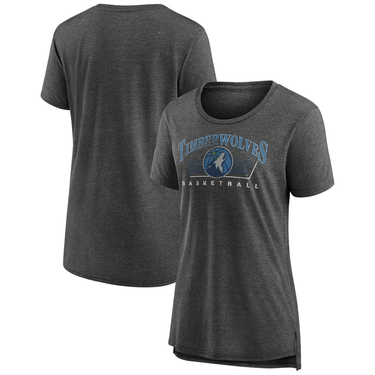 Minnesota Timberwolves Women's Selection Tri-Blend T-Shirt - Gray outlet
