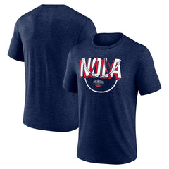 New Orleans Pelicans Team Pride Tri-Blend T-Shirt - Navy outlet