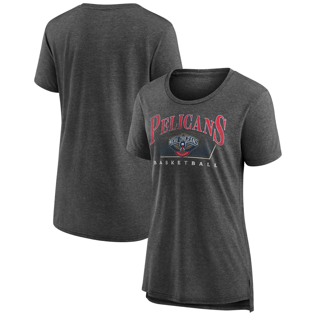 New Orleans Pelicans Women's Selection Tri-Blend T-Shirt - Gray outlet