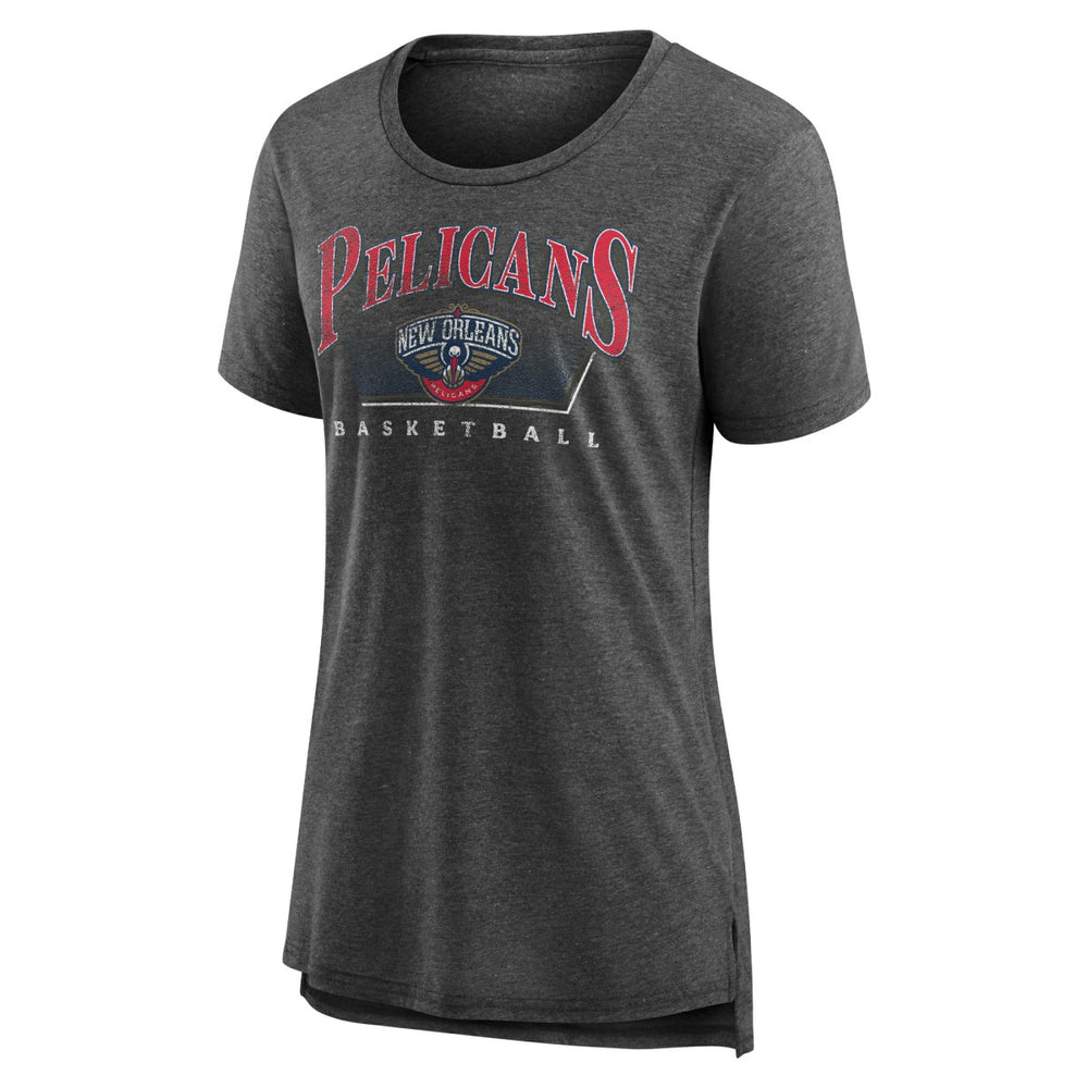 New Orleans Pelicans Women's Selection Tri-Blend T-Shirt - Gray outlet