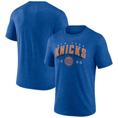 New York Knicks Backboard Tri-Blend T-Shirt - Blue cheap