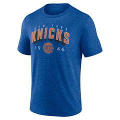 New York Knicks Backboard Tri-Blend T-Shirt - Blue cheap