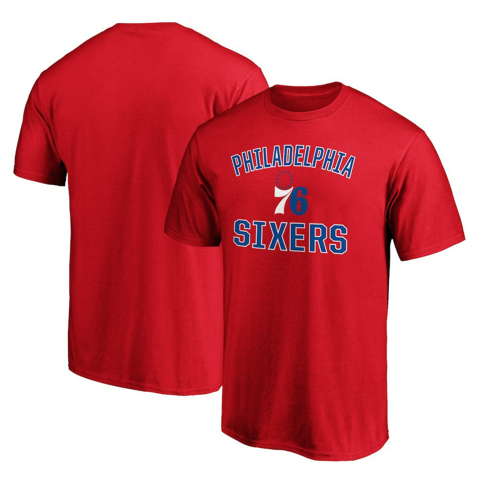Philadelphia 76ers Victory Arch T-Shirt - Red discount