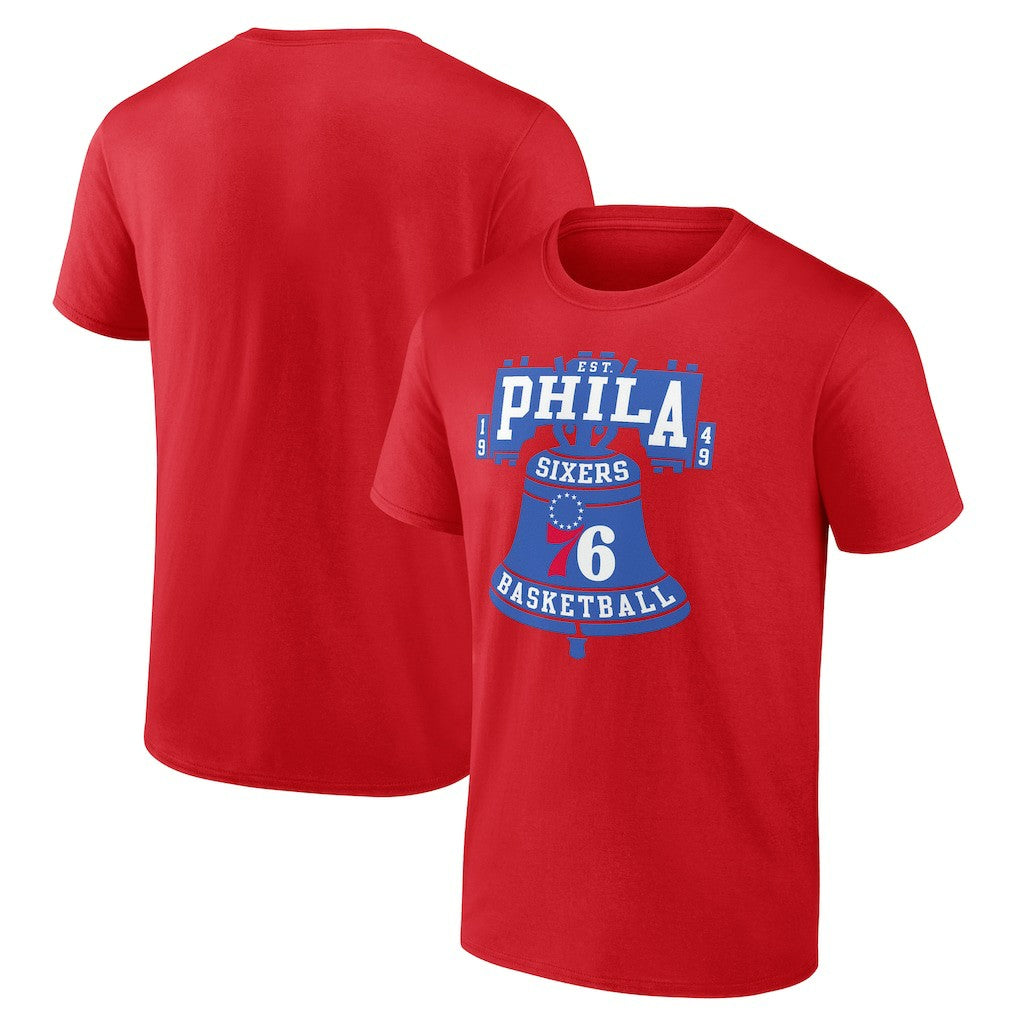 Philadelphia 76ers Home Town T-Shirt - Red cheap