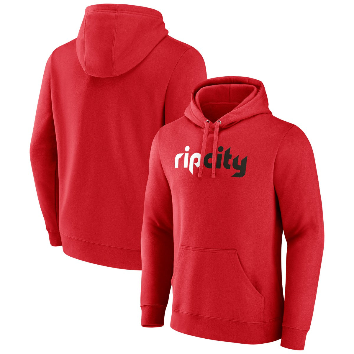 Portland Trail Blazers Alternate Logo Pullover Hoodie - Red shop