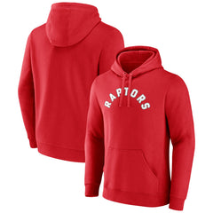 Toronto Raptors Wordmark Pullover Hoodie - Red for sale