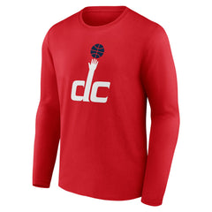 Washington Wizards Alternate Logo Long Sleeve T-Shirt - Red outlet