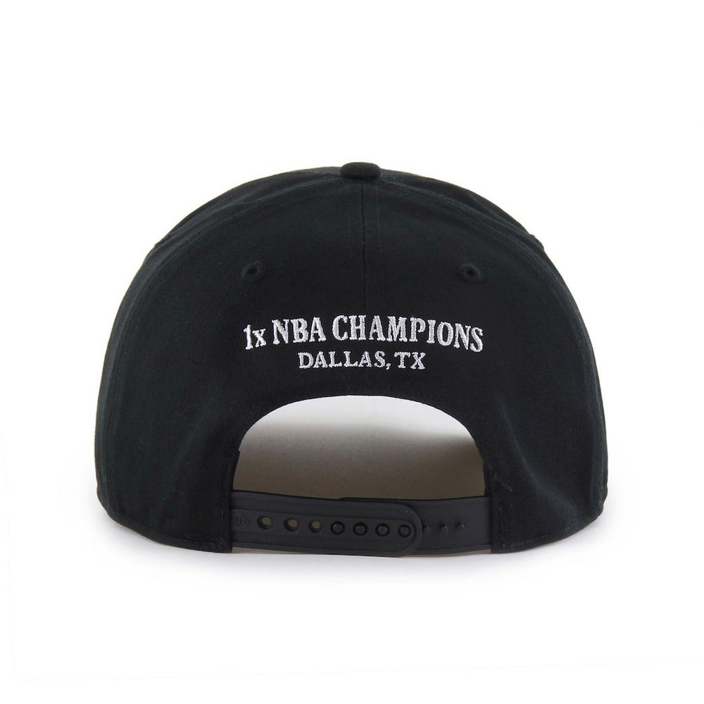 Dallas Mavericks '47 Every Time Past Champs Hitch Adjustable Hat sale - Black | 47 brand on sale