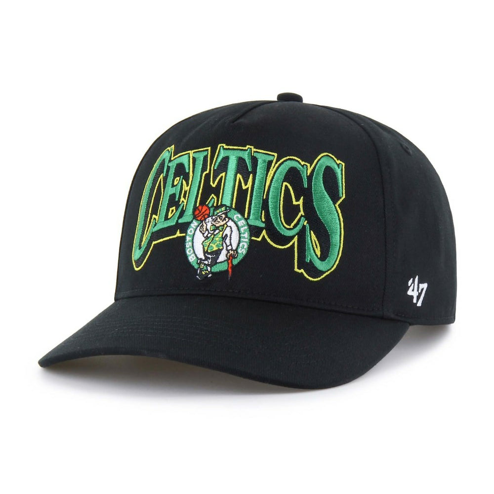 Boston Celtics '47 Every Time Past Champs Hitch Adjustable Hat - Black | 47 brand discount