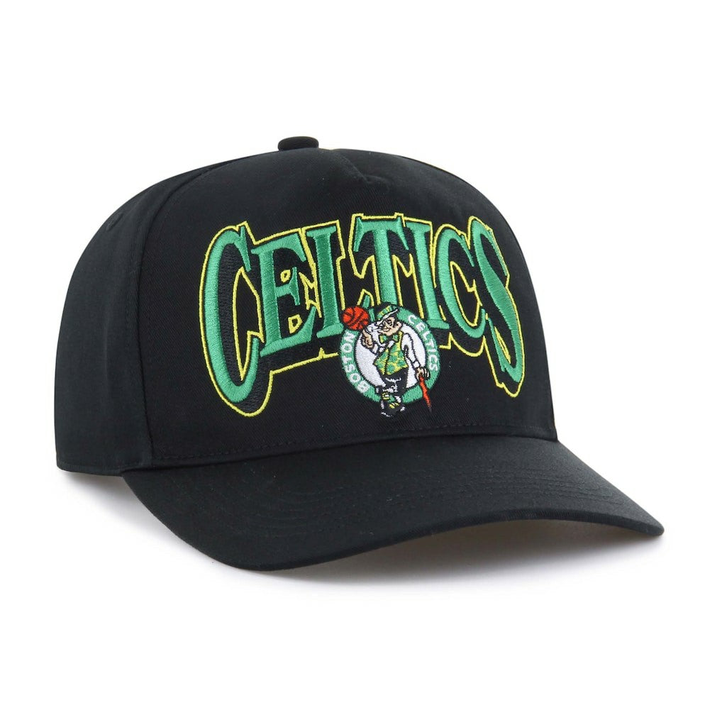 Boston Celtics '47 Every Time Past Champs Hitch Adjustable Hat - Black | 47 brand discount