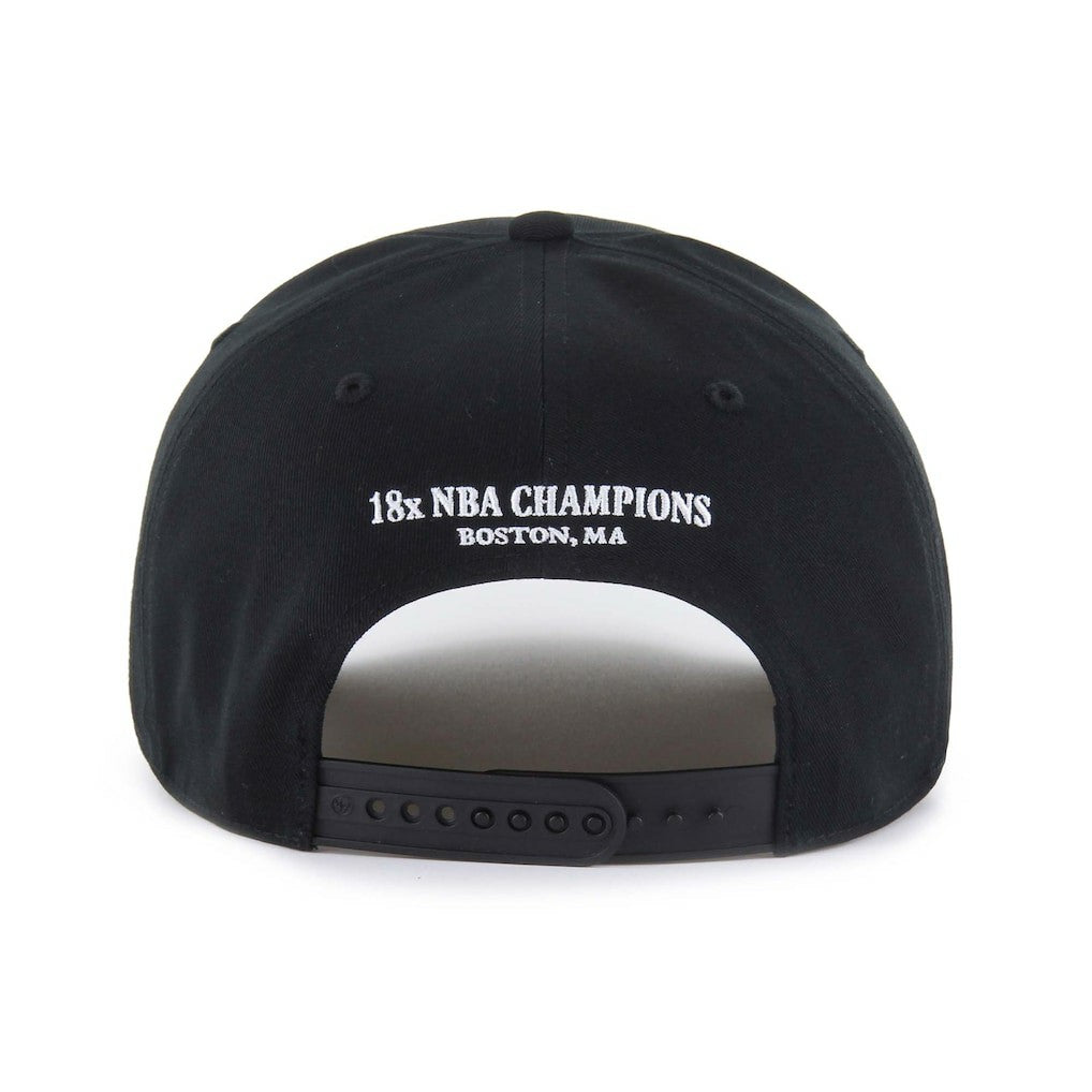 Boston Celtics '47 Every Time Past Champs Hitch Adjustable Hat - Black | 47 brand discount