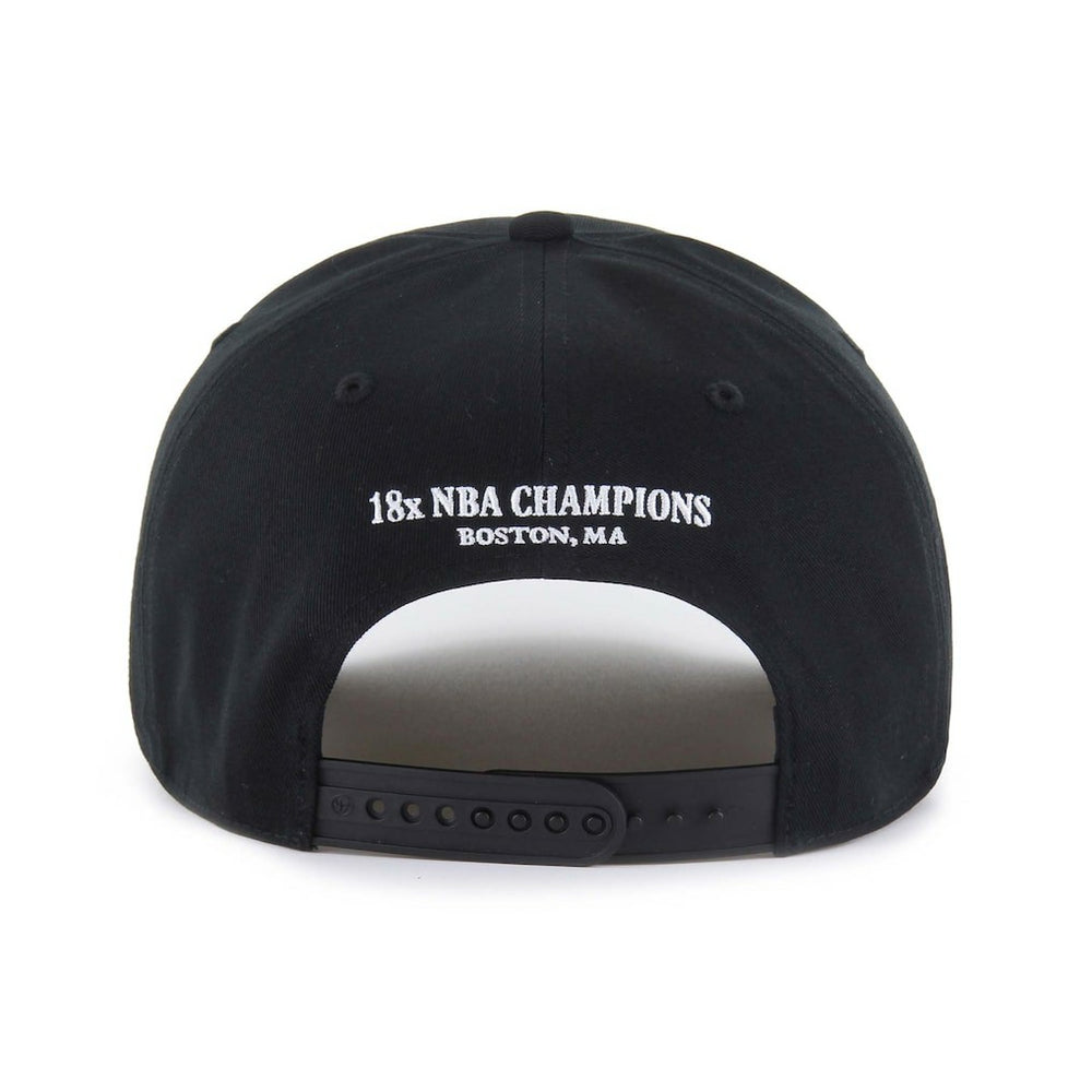 Boston Celtics '47 Every Time Past Champs Hitch Adjustable Hat - Black | 47 brand discount