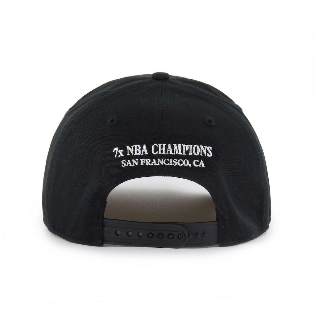 Golden State Warriors '47 Every Time Past Champs Hitch Adjustable Hat sale - Black | 47 brand on sale