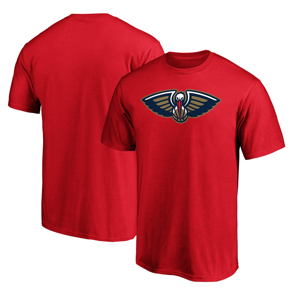 New Orleans Pelicans Primary Logo T-Shirt - Red shop