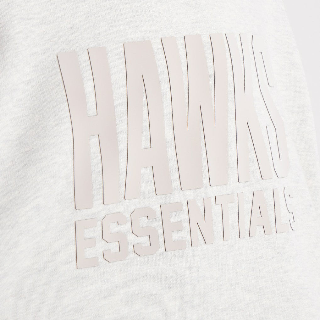 Atlanta Hawks Fear of God Unisex NBA x ESSENTIALS Pullover Hoodie - Heather Gray shop