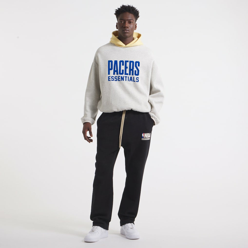 Indiana Pacers Unisex NBA Paris x ESSENTIALS Pullover Hoodie - Heather Gray shop