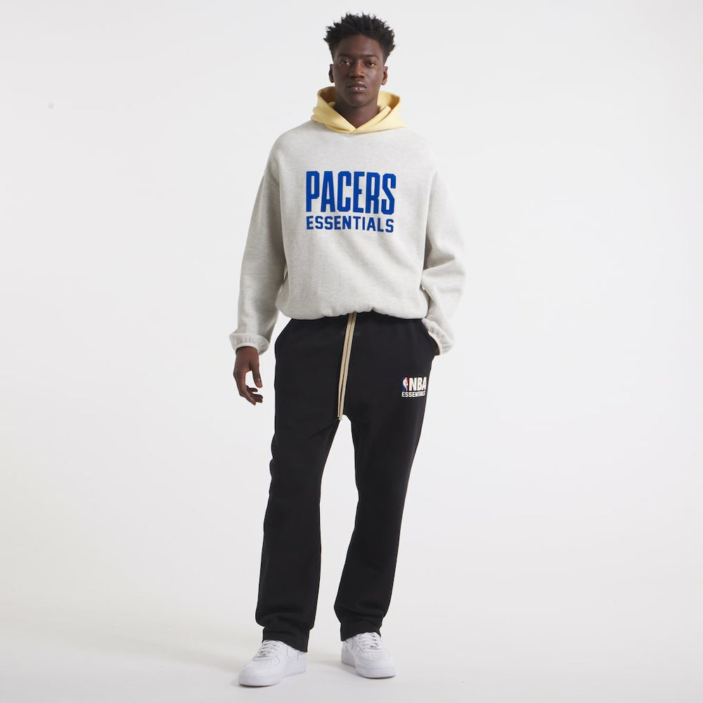 Indiana Pacers Unisex NBA Paris x ESSENTIALS Pullover Hoodie - Heather Gray shop