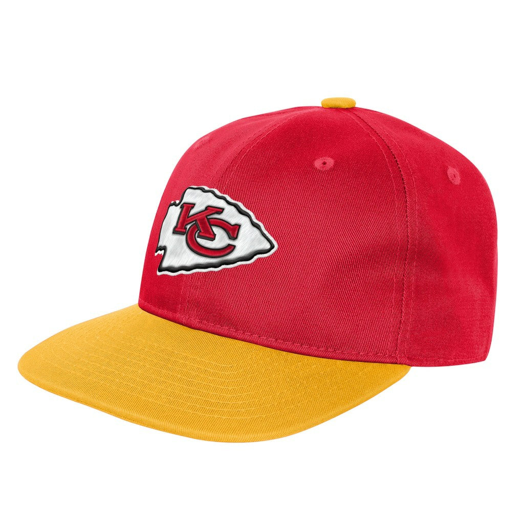 Kansas City Chiefs Outerstuff Youth True Retro Adjustable Hat - Red on sale