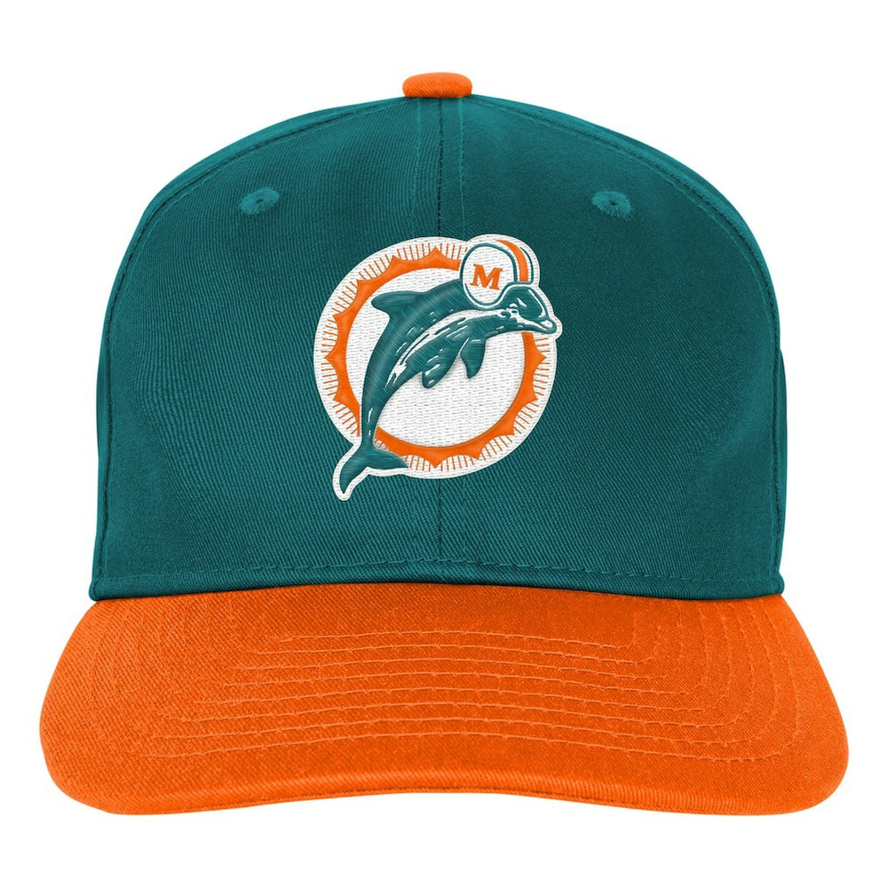 Miami Dolphins Outerstuff Youth True Retro Adjustable Hat - Aqua online