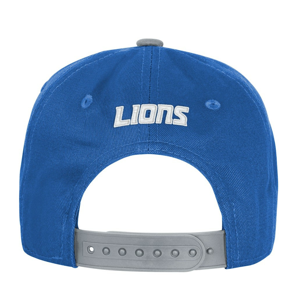 Detroit Lions Outerstuff Youth True Retro Adjustable Hat - Blue outlet