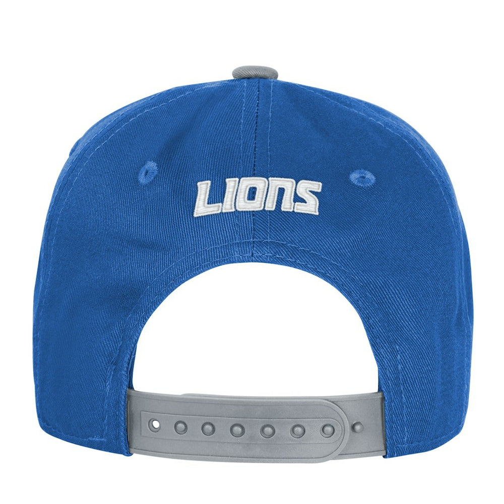 Detroit Lions Outerstuff Youth True Retro Adjustable Hat - Blue outlet