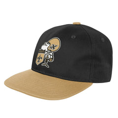 New Orleans Saints Outerstuff Youth True Retro Adjustable Hat - Black on sale