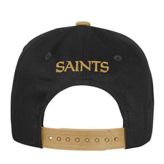 New Orleans Saints Outerstuff Youth True Retro Adjustable Hat - Black on sale