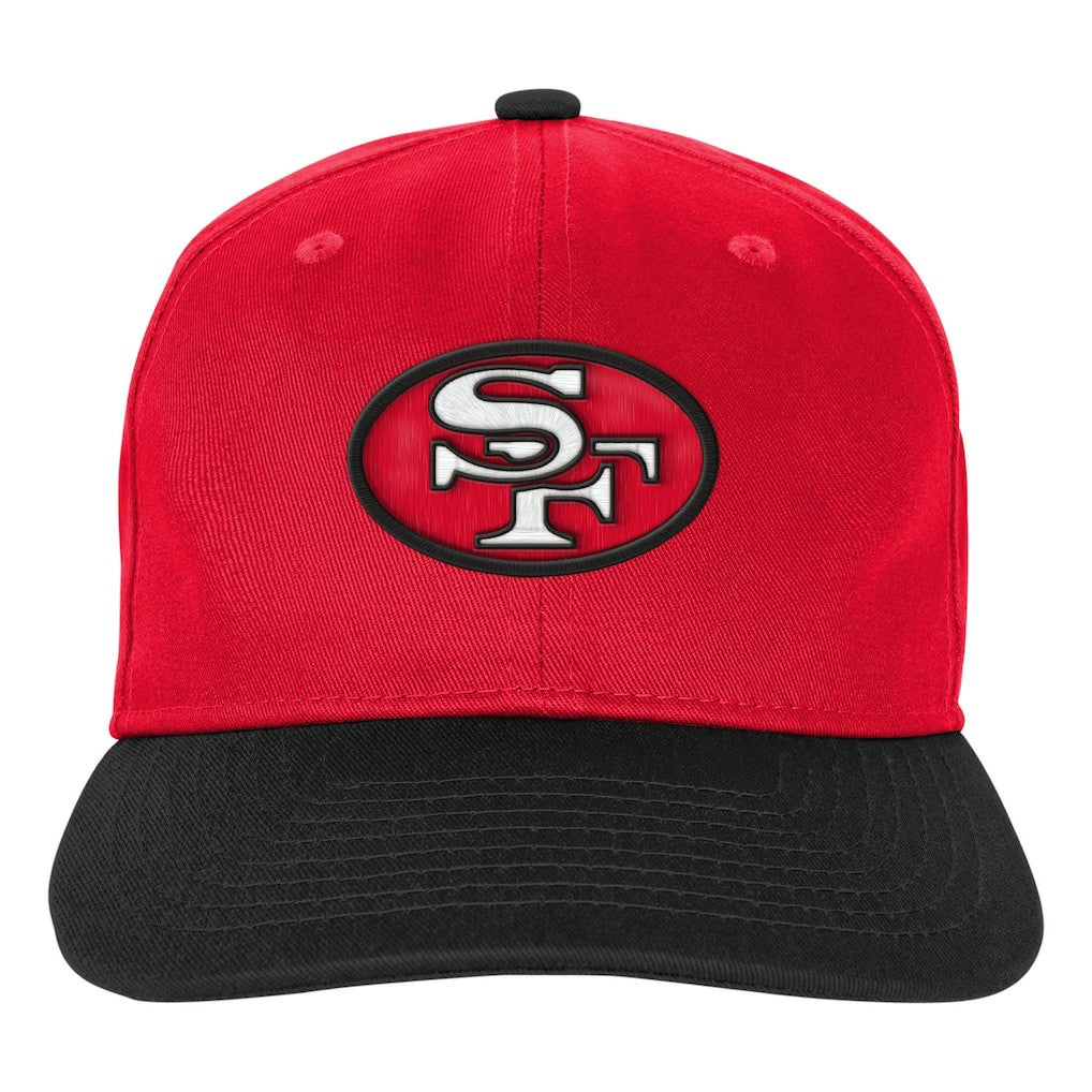 San Francisco 49ers Outerstuff Youth True Retro Adjustable Hat - Scarlet outlet