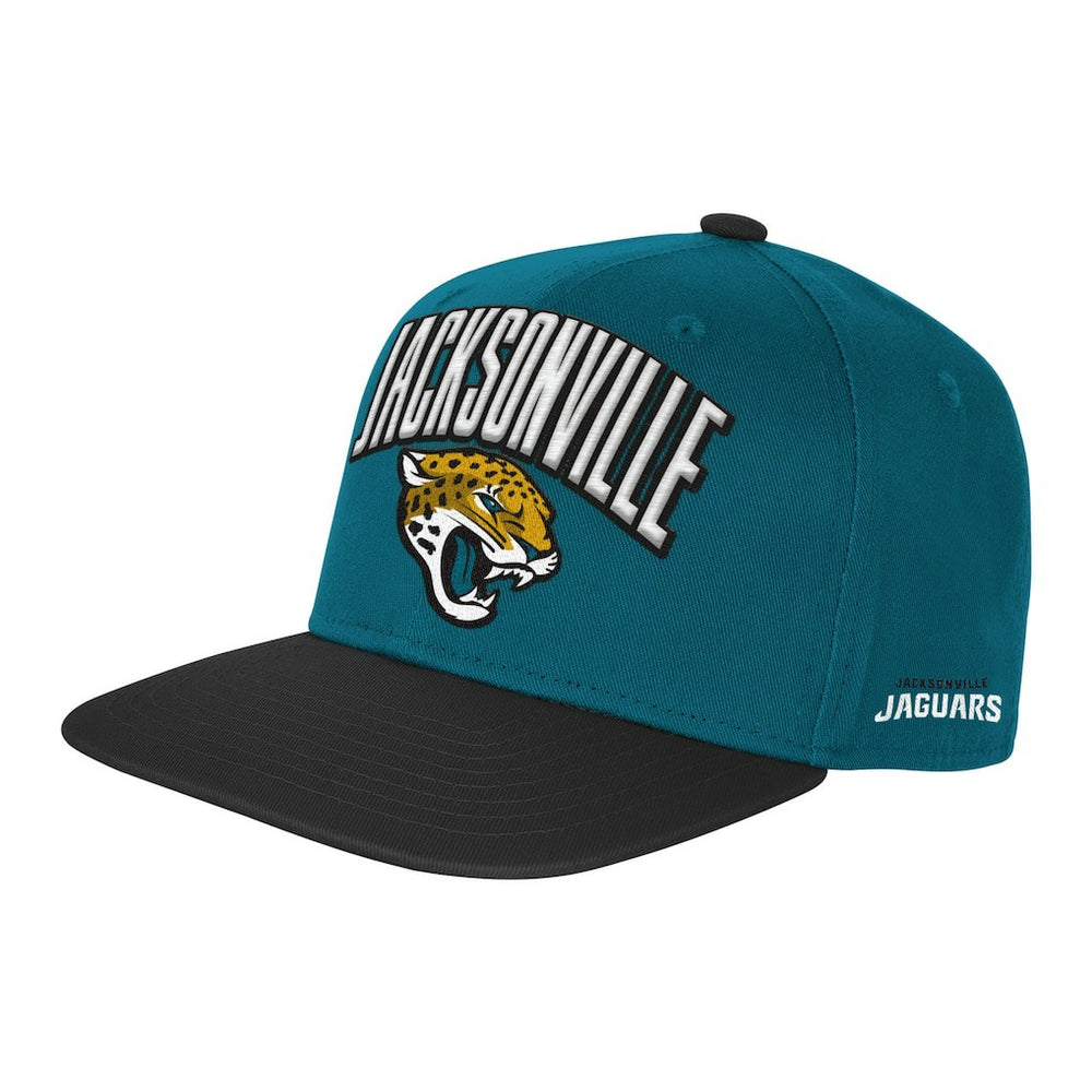Jacksonville Jaguars Outerstuff Youth Essentials Snapback Hat - Teal online
