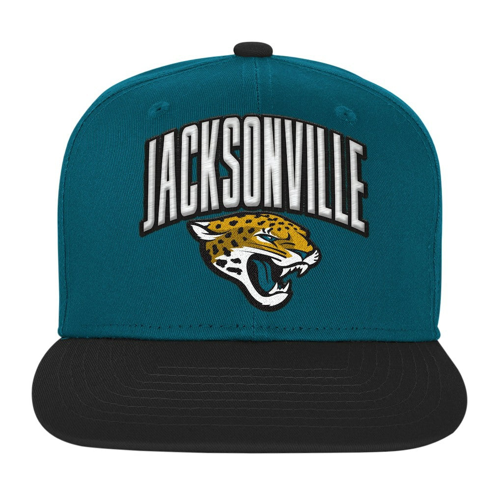 Jacksonville Jaguars Outerstuff Youth Essentials Snapback Hat - Teal online