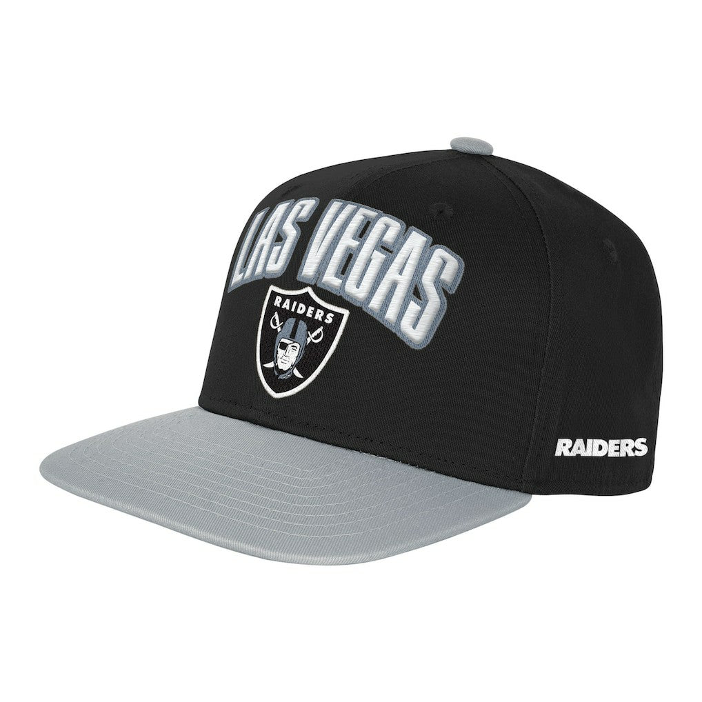 Las Vegas Raiders Outerstuff Youth Essentials Snapback Hat - Black outlet