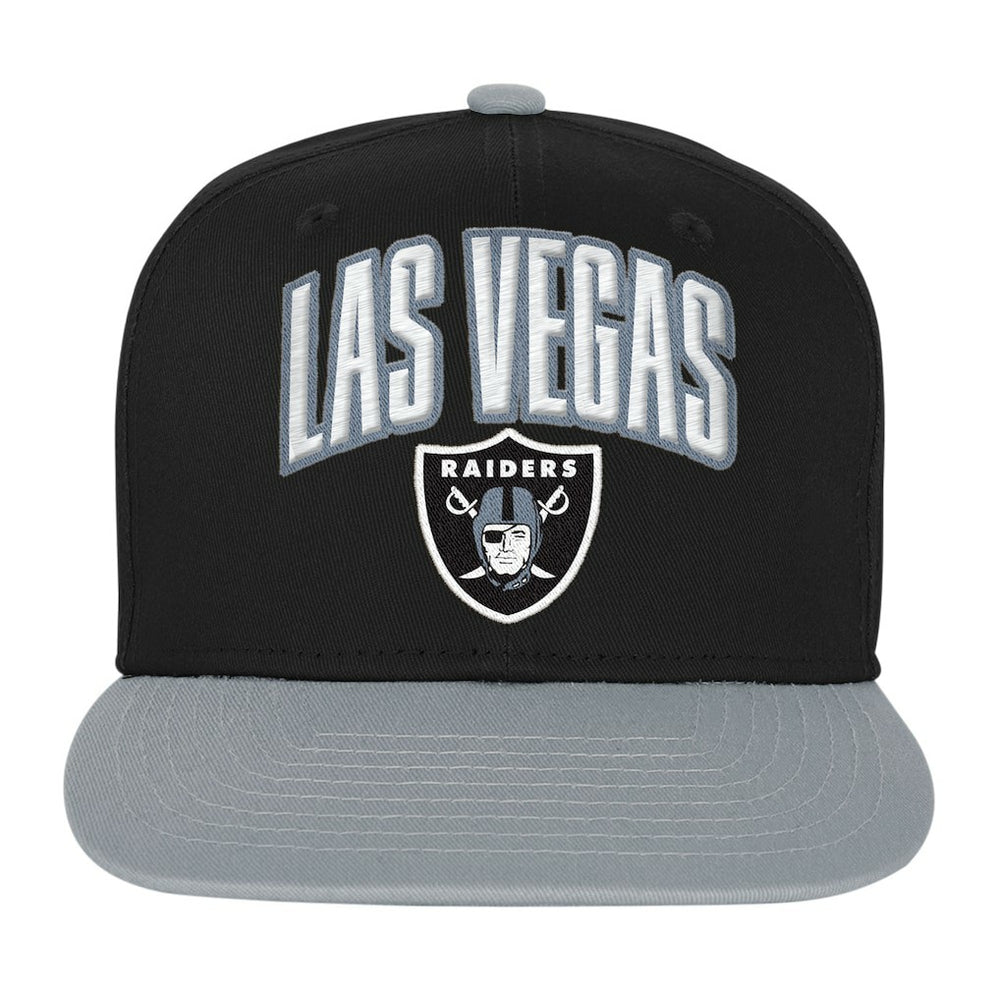 Las Vegas Raiders Outerstuff Youth Essentials Snapback Hat - Black outlet