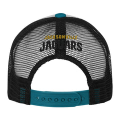 Jacksonville Jaguars Youth Essentials Trucker Adjustable Hat - White/Teal online