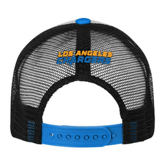 Los Angeles Chargers Youth Essentials Trucker Adjustable Hat - White/Powder Blue discount