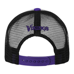 Minnesota Vikings Youth Essentials Trucker Adjustable Hat - White/Purple online