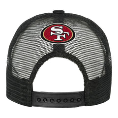 San Francisco 49ers Youth Modern Fan Trucker Adjustable Hat - White/Black sale