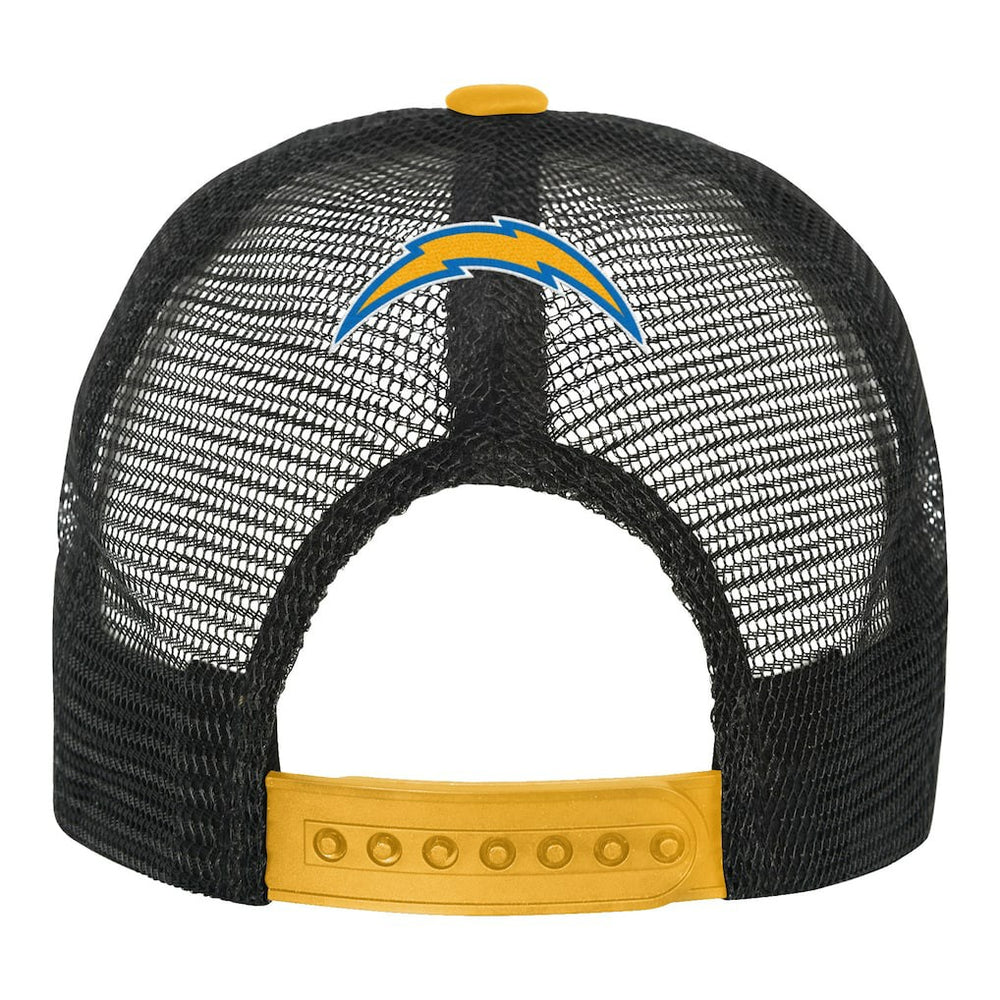 Los Angeles Chargers Youth Modern Fan Trucker Adjustable Hat - White/Gold sale
