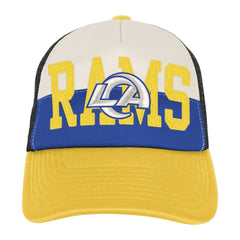 Los Angeles Rams Youth Modern Fan Trucker Adjustable Hat - White/Gold online