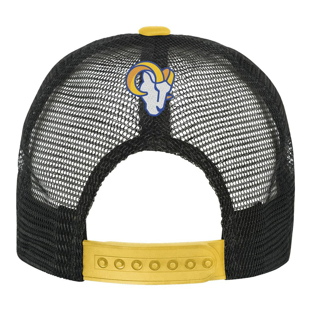 Los Angeles Rams Youth Modern Fan Trucker Adjustable Hat - White/Gold online