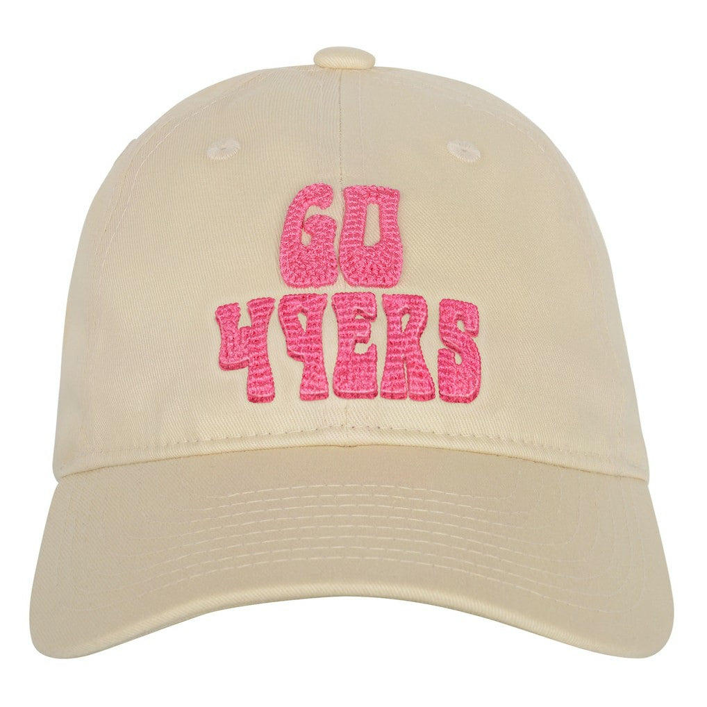 San Francisco 49ers Outerstuff Girls Youth Blitz Adjustable Hat - Cream on sale