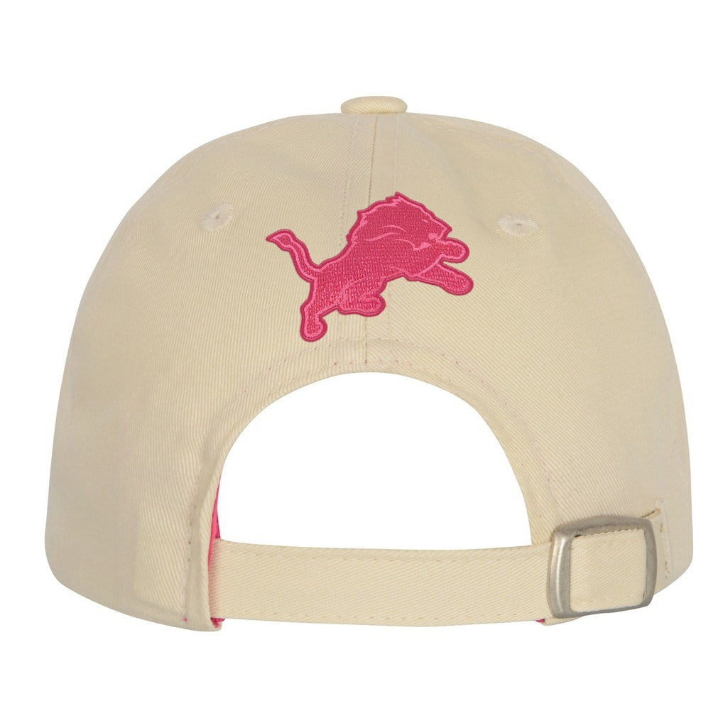 Detroit Lions Outerstuff Girls Youth Blitz Adjustable Hat - Cream sale