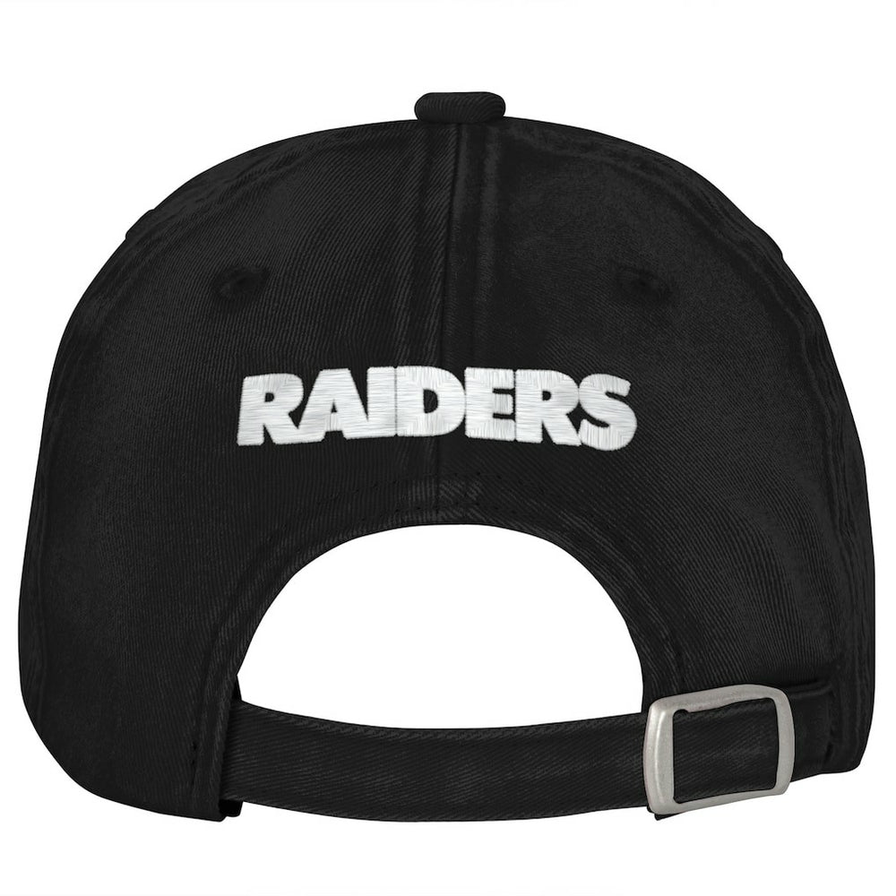 Las Vegas Raiders Outerstuff Girls Youth Gridiron Adjustable Hat - Black on sale
