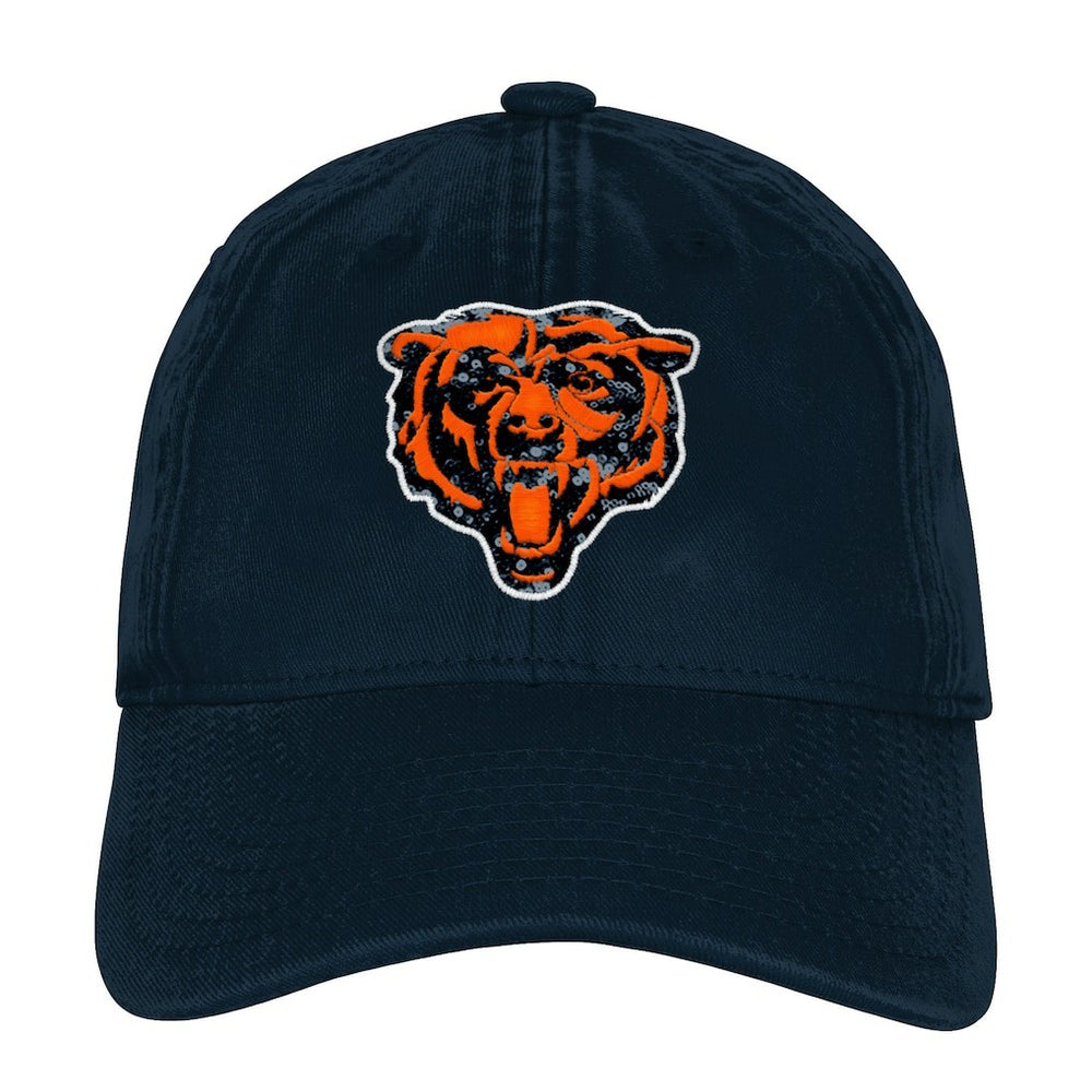Chicago Bears Outerstuff Girls Youth Gridiron Adjustable Hat - Navy cheap