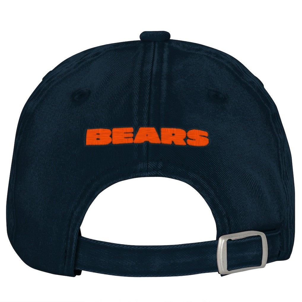 Chicago Bears Outerstuff Girls Youth Gridiron Adjustable Hat - Navy cheap